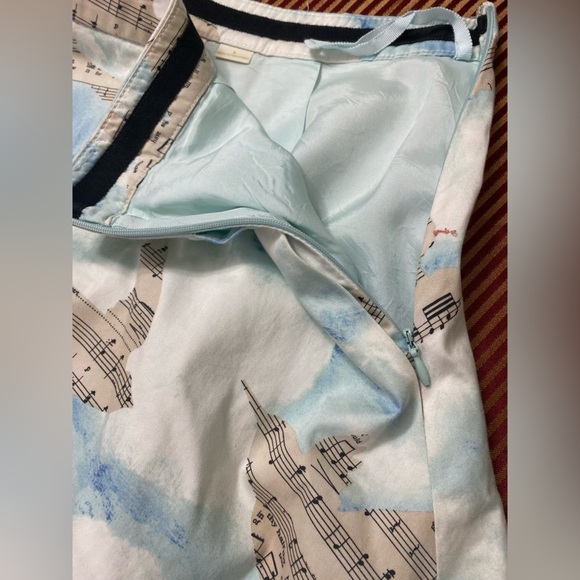 Anthropologie Maeve Songbird Music circle A-line Skirt size 6 - Picture 2 of 10